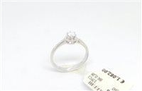 Ring Lorenza Gioielli Woman in Gold Diamante 0.28 Ct A0006-14 - A0006-14